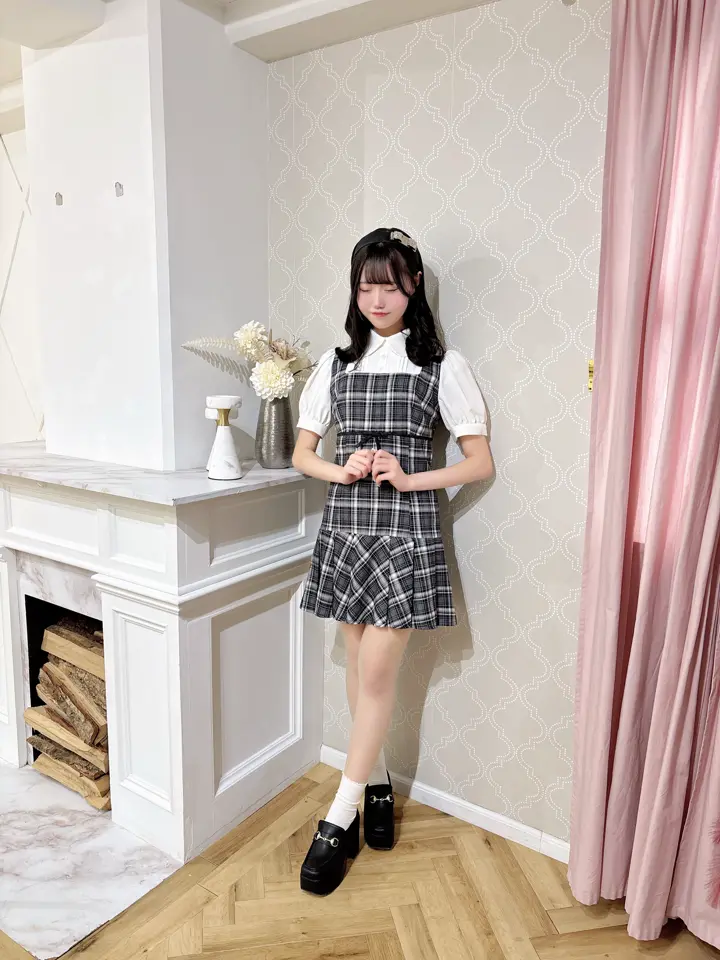 エブリン evelyn バストリボンチェックミニワンピース バストリボンチェックミニワンピース｜evelyn（エブリン）公式通販サイト