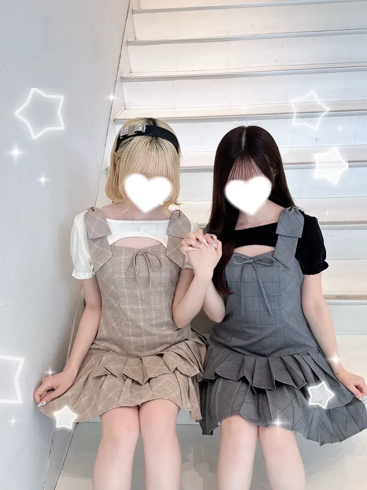 肩リボンキャミセットワンピース｜evelyn（エブリン）公式通販サイト