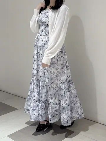 【I AM MARI】アビルフラワーシャーリングワンピース 736838_191813_1_t_360_20250327