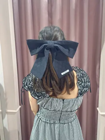 超かわいく☆HERMES★Karma リボンバレッタ バレッタ HERMES(エルメス) ヘアアクセサリー(レディース