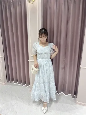 ayane アヤン 新品未使用 シャーリングワンピース