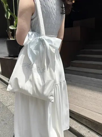 リボンロゴトートバッグ｜evelyn（エブリン）公式通販サイト