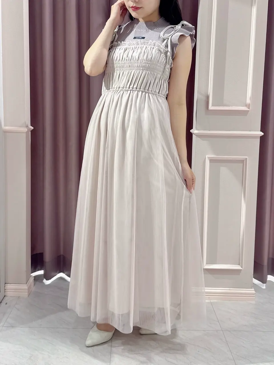 イロン yilon Bijou chiffon setupセットアップ イロン yilon Bijou chiffon setupセットアップ YILON MADE