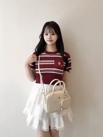 レースフリルミニスカート｜evelyn（エブリン）公式通販サイト