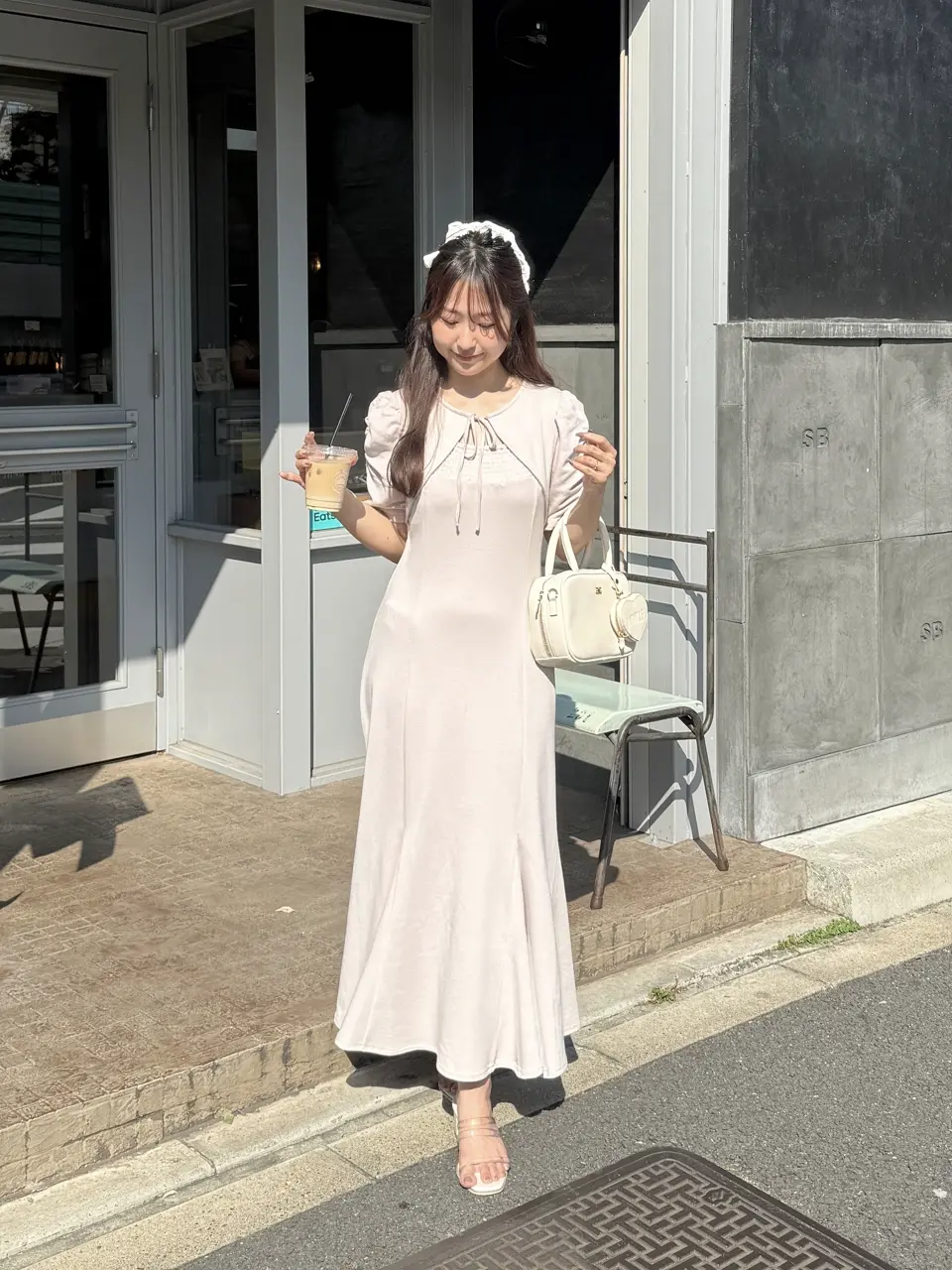 【最終値下げ】evelyn ビットマーメイド OP ピンクベージュ evelyn ビットマーメイド OP ピンクベージュ - メルカリ