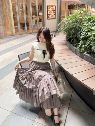 ランダムティアードスカート｜evelyn（エブリン）公式通販サイト