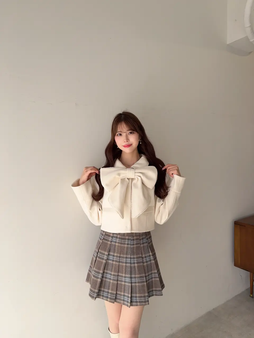 ビッグリボンコート｜evelyn（エブリン）公式通販サイト