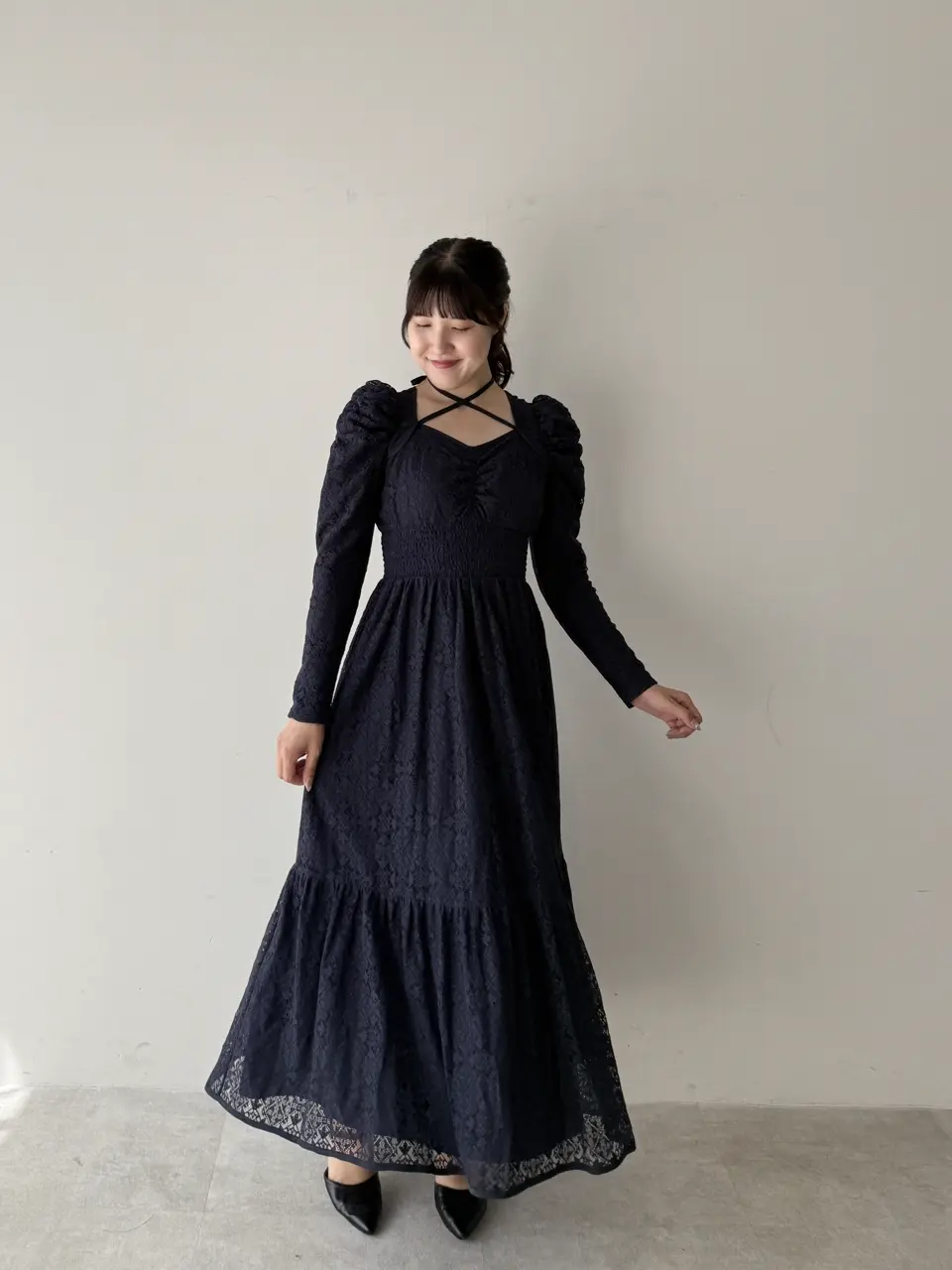 レースレディクロスワンピース｜evelyn（エブリン）公式通販サイト