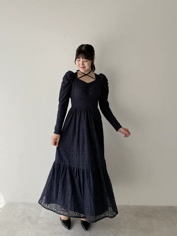 レースレディクロスワンピース｜evelyn（エブリン）公式通販サイト