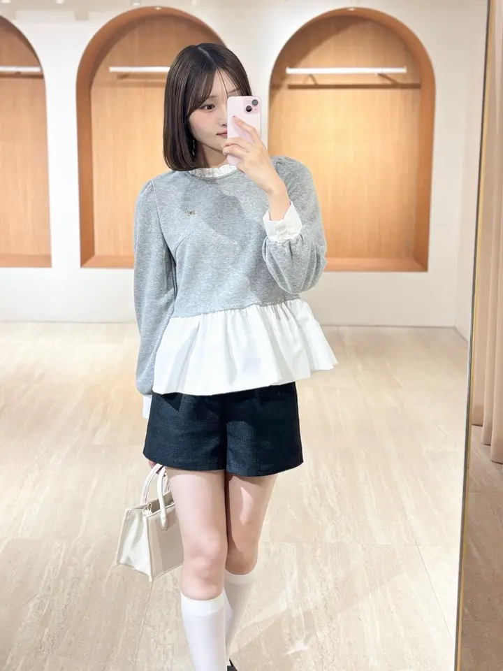 ツイードコンパクトショーパン｜evelyn（エブリン）公式通販サイト