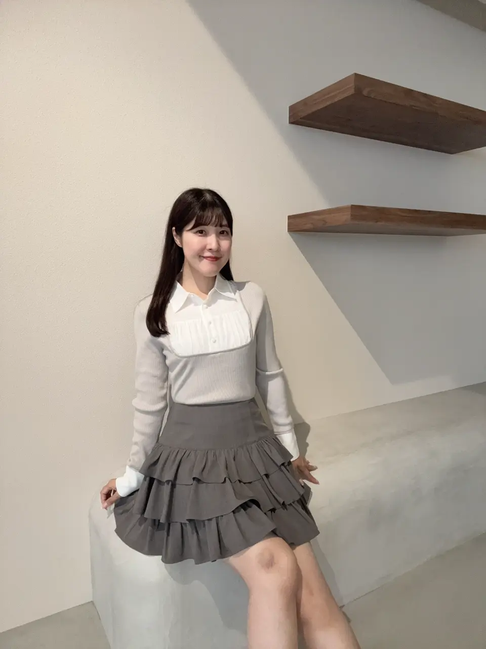 シャツドッキングニット｜evelyn（エブリン）公式通販サイト