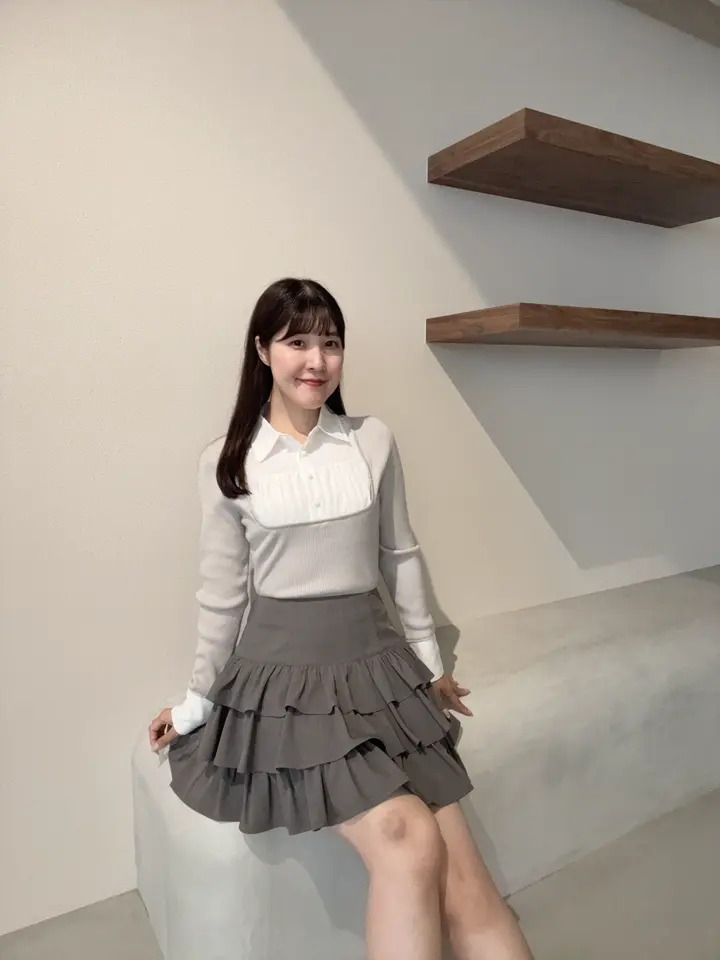 シャツドッキングニット｜evelyn（エブリン）公式通販サイト