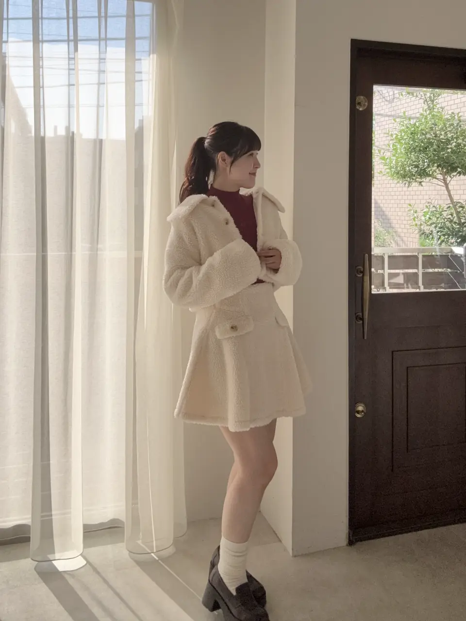 ボアフレアスカート｜evelyn（エブリン）公式通販サイト