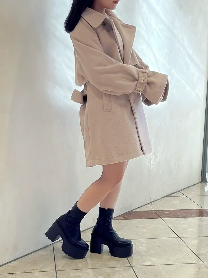 Aラインベルトコート｜evelyn（エブリン）公式通販サイト