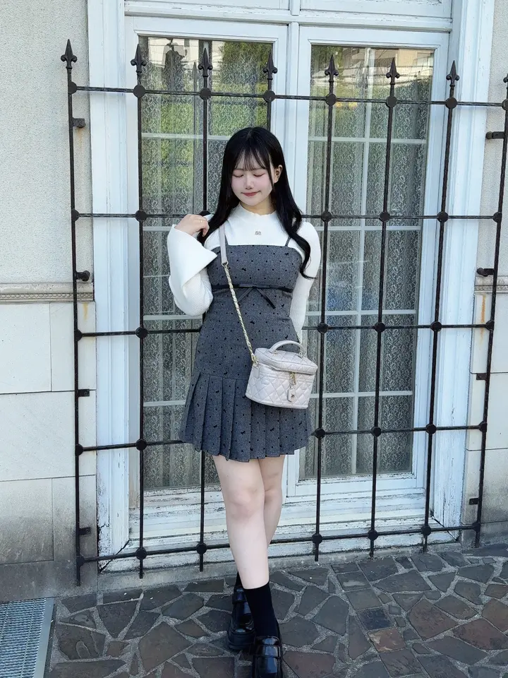 リボンプリーツキャミワンピース｜evelyn（エブリン）公式通販サイト