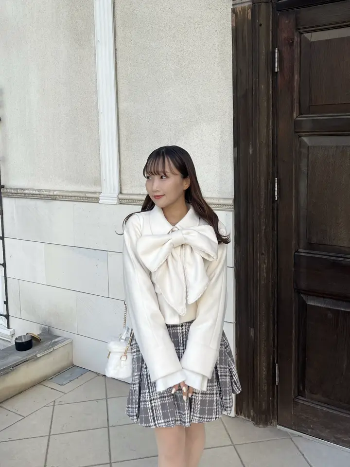 ビッグリボンコート｜evelyn（エブリン）公式通販サイト