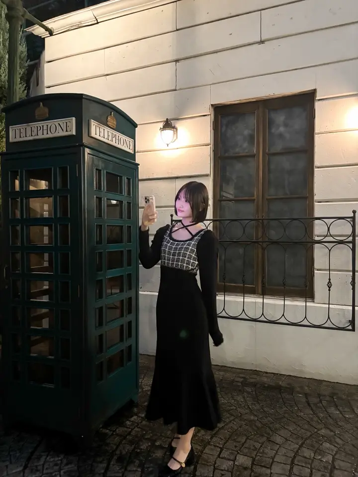 クロスマーメイドニットワンピース｜evelyn（エブリン）公式通販サイト