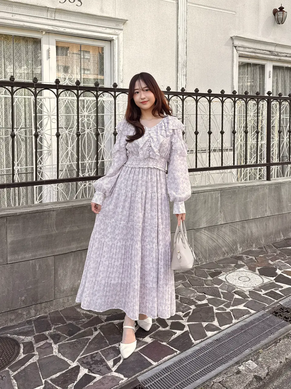 オリジナルフリルプリーツワンピース｜evelyn（エブリン）公式通販サイト