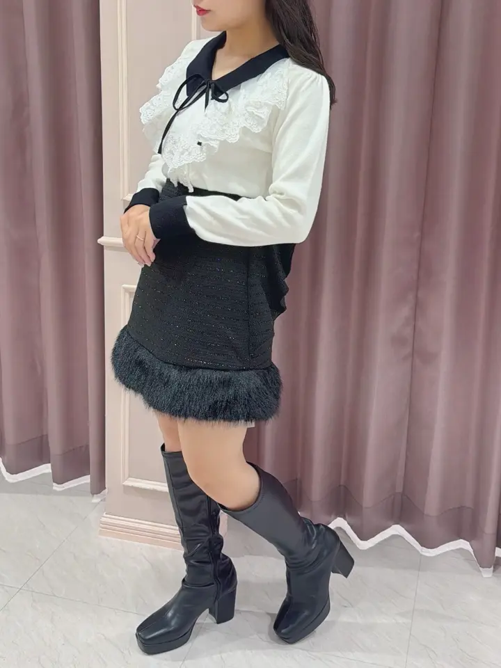 レースフリルカラーニット｜An MILLE（アンミール）公式通販サイト