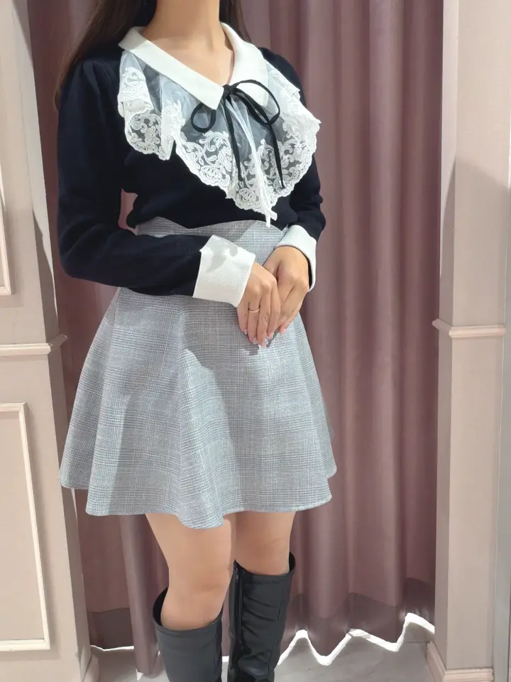 レースフリルカラーニット｜An MILLE（アンミール）公式通販サイト