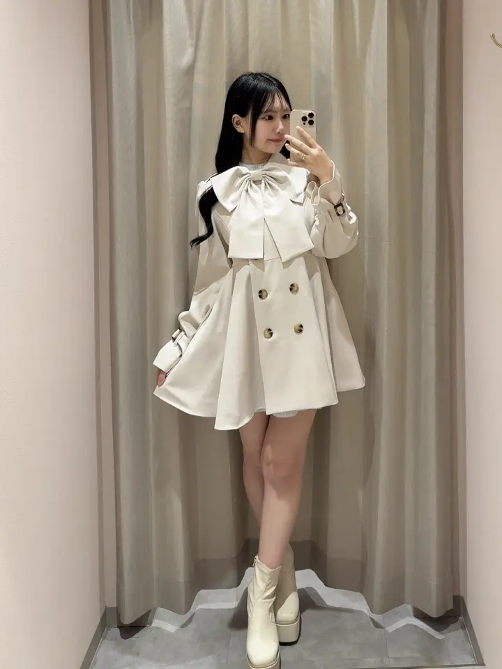 ビッグリボントレンチ｜evelyn（エブリン）公式通販サイト