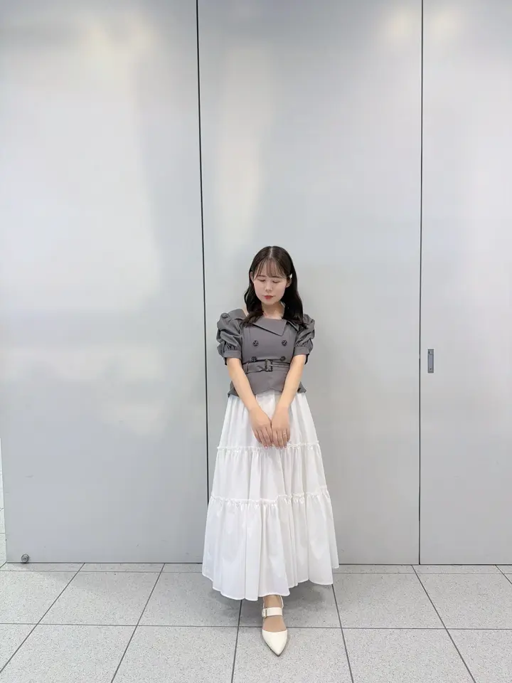 ドッキングトレンチ風ワンピース｜evelyn（エブリン）公式通販サイト