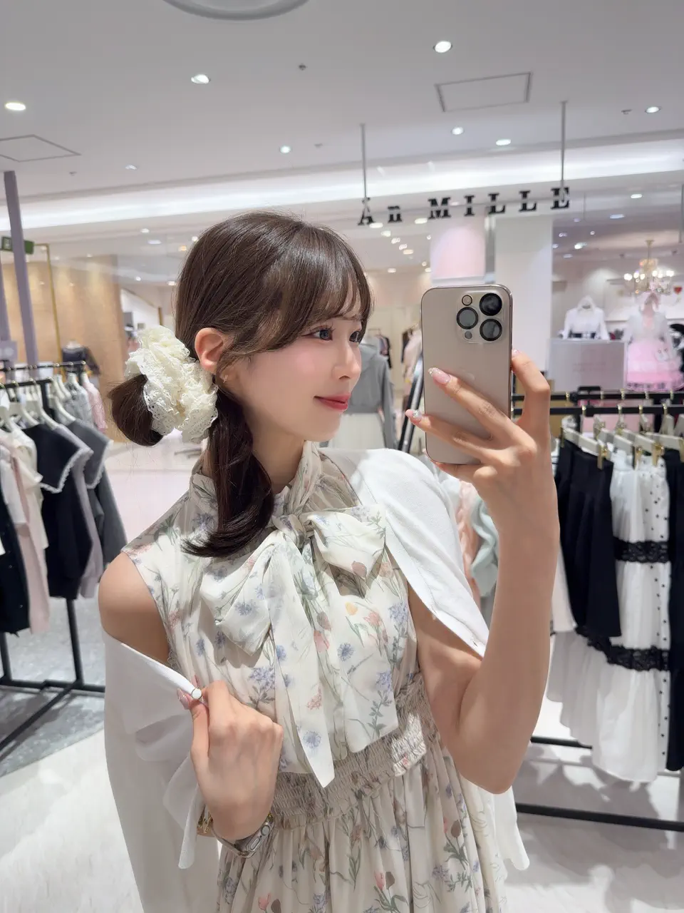 アンミール An MILLE ビッグリボンコート ୨୧ ⁡ 𝑨𝒏𝑴𝑰𝑳𝑳𝑬 𝑾𝑬𝑬𝑲 本日よりスタートしてます