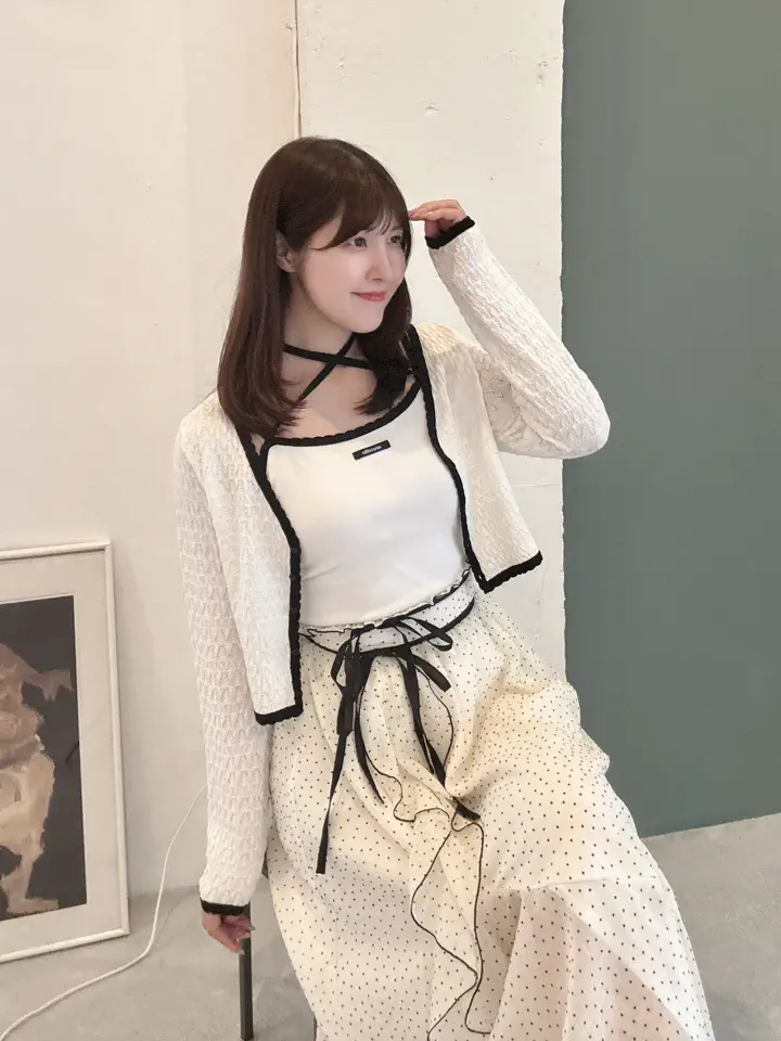 クロスキャミカーデセット｜evelyn（エブリン）公式通販サイト