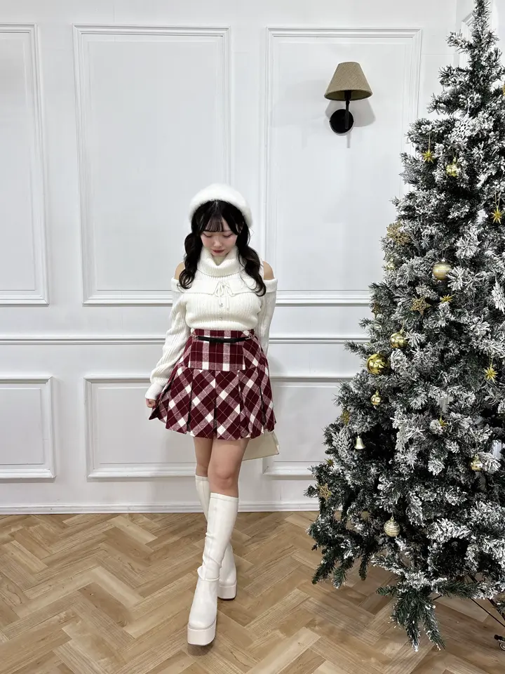 Turtleneck Off Shoulder Knit｜evelyn（エブリン）公式通販サイト