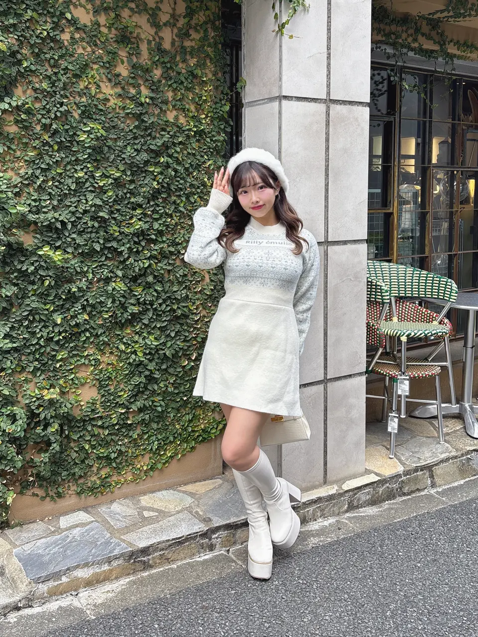 Rilly emulie Mini Knit Onepiece｜evelyn（エブリン）公式通販サイト