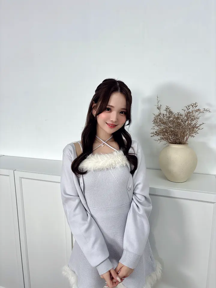 リリーエミュリ Rilly emulie ミニワンピース Rilly emulie Mini Knit Onepiece｜evelyn（エブリン）公式通販サイト