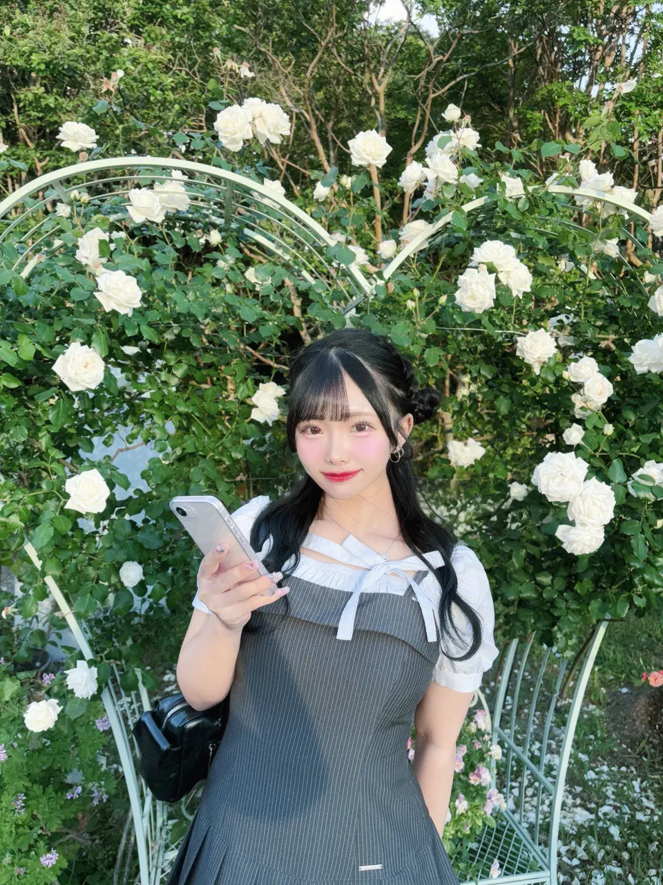 ち*い様 Rilly emulie Double Pleated Ribbon Double Pleated Ribbon Onepiece｜evelyn（エブリン）公式通販サイト