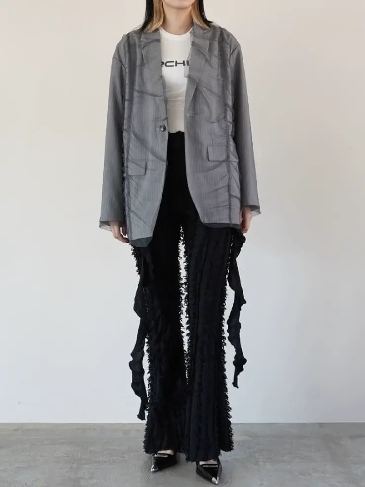 Tulle Layered Jacket - SALE
