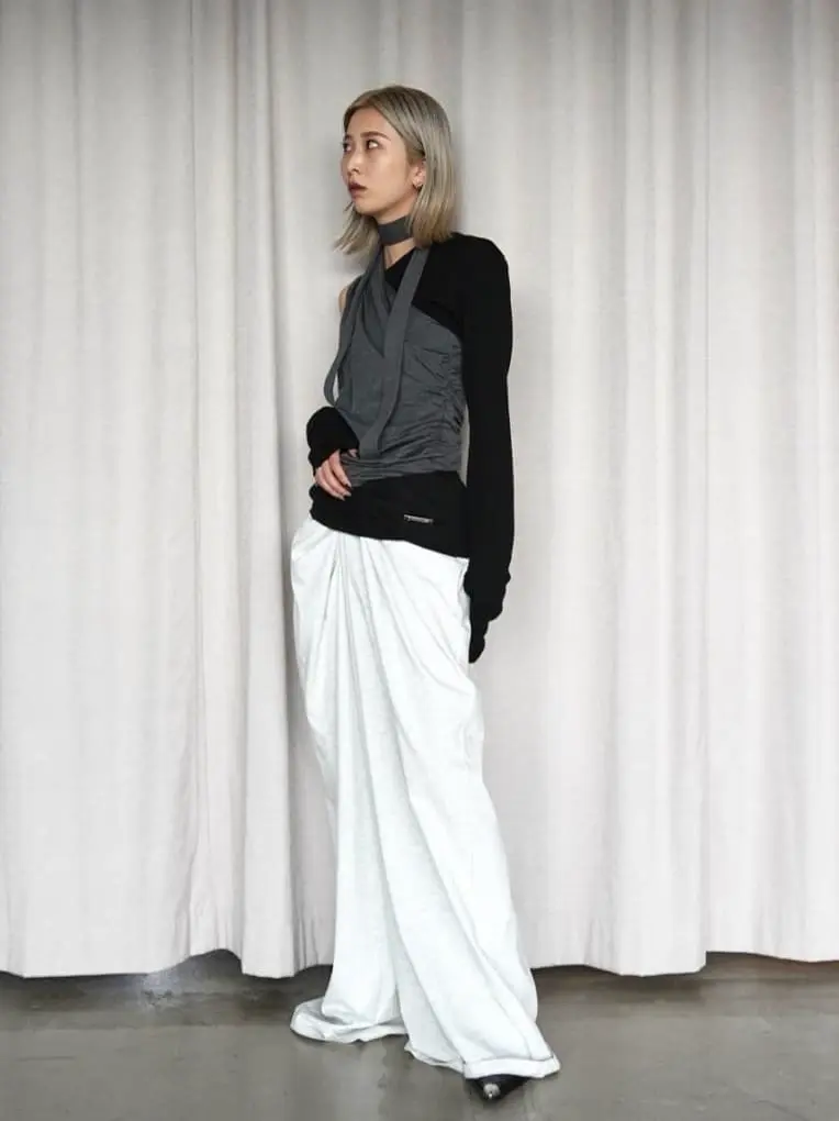 Drape Front Jersey Pants - PRE ORDER