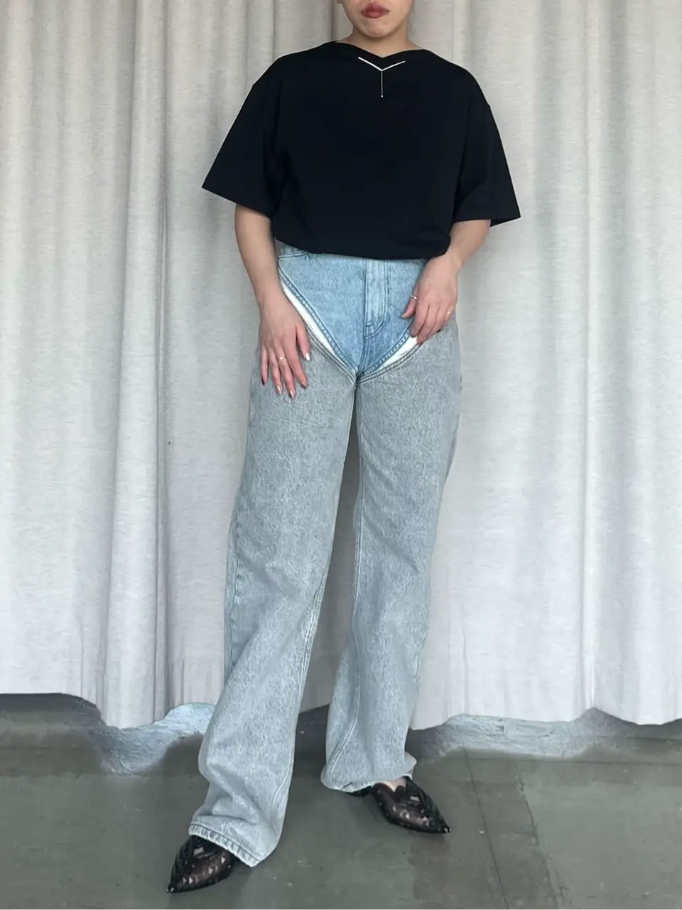 Cut Out Jeans - SALE