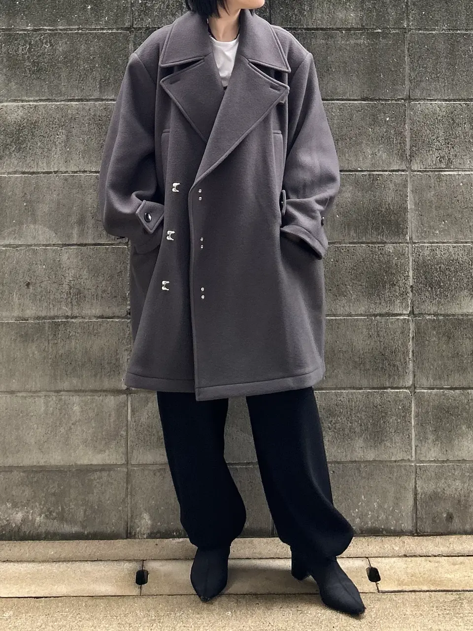 Middle Peacoat - SALE