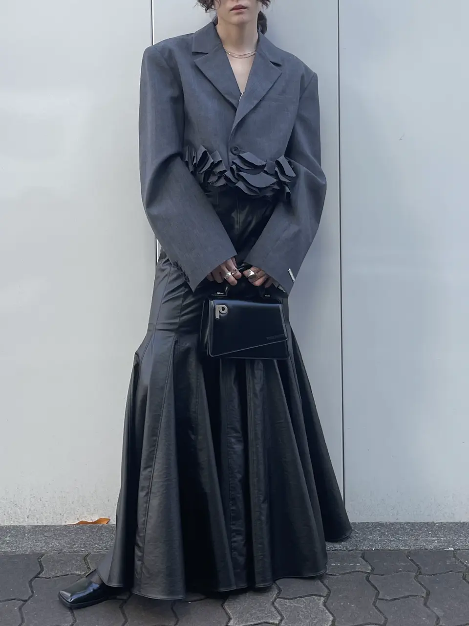 Volume Maxi Skirt