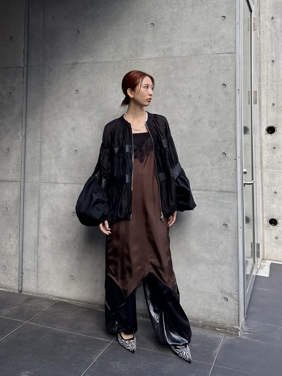Shear Volume Blouson