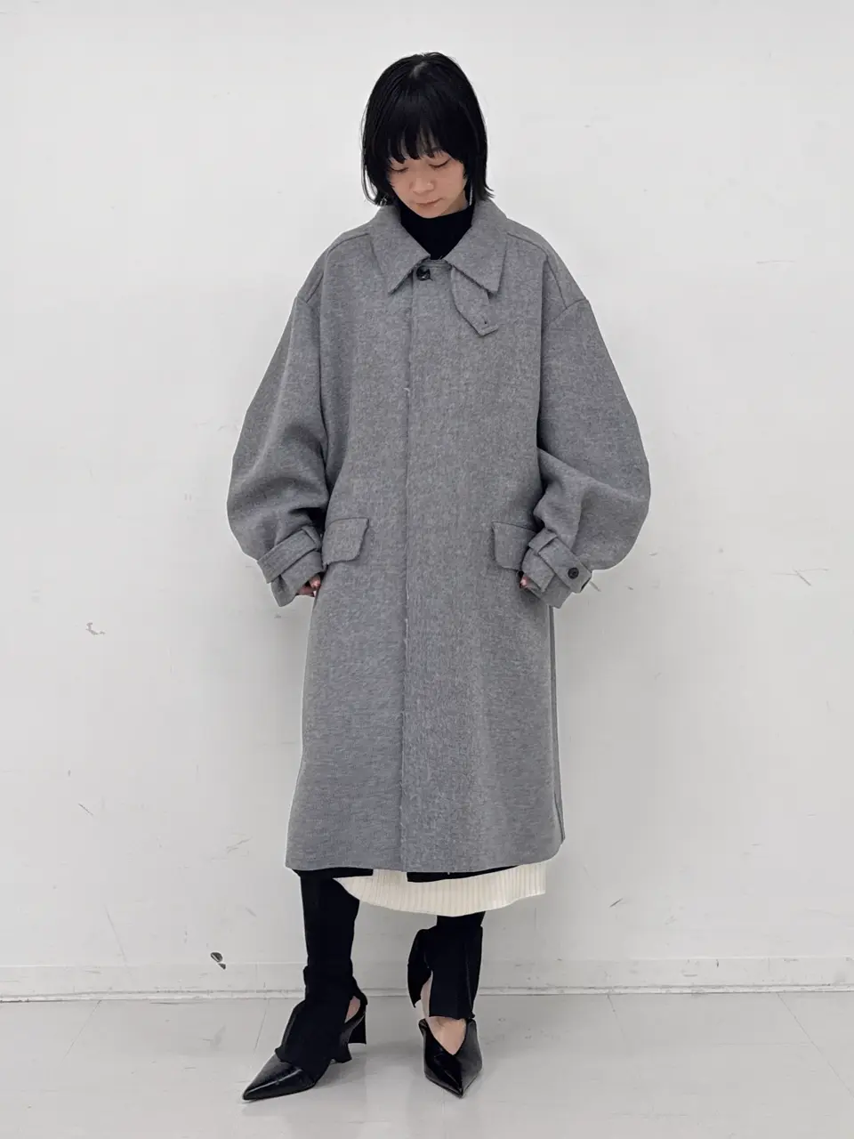 Wool Stand Collar Coat Wool Stand Collar Coat
