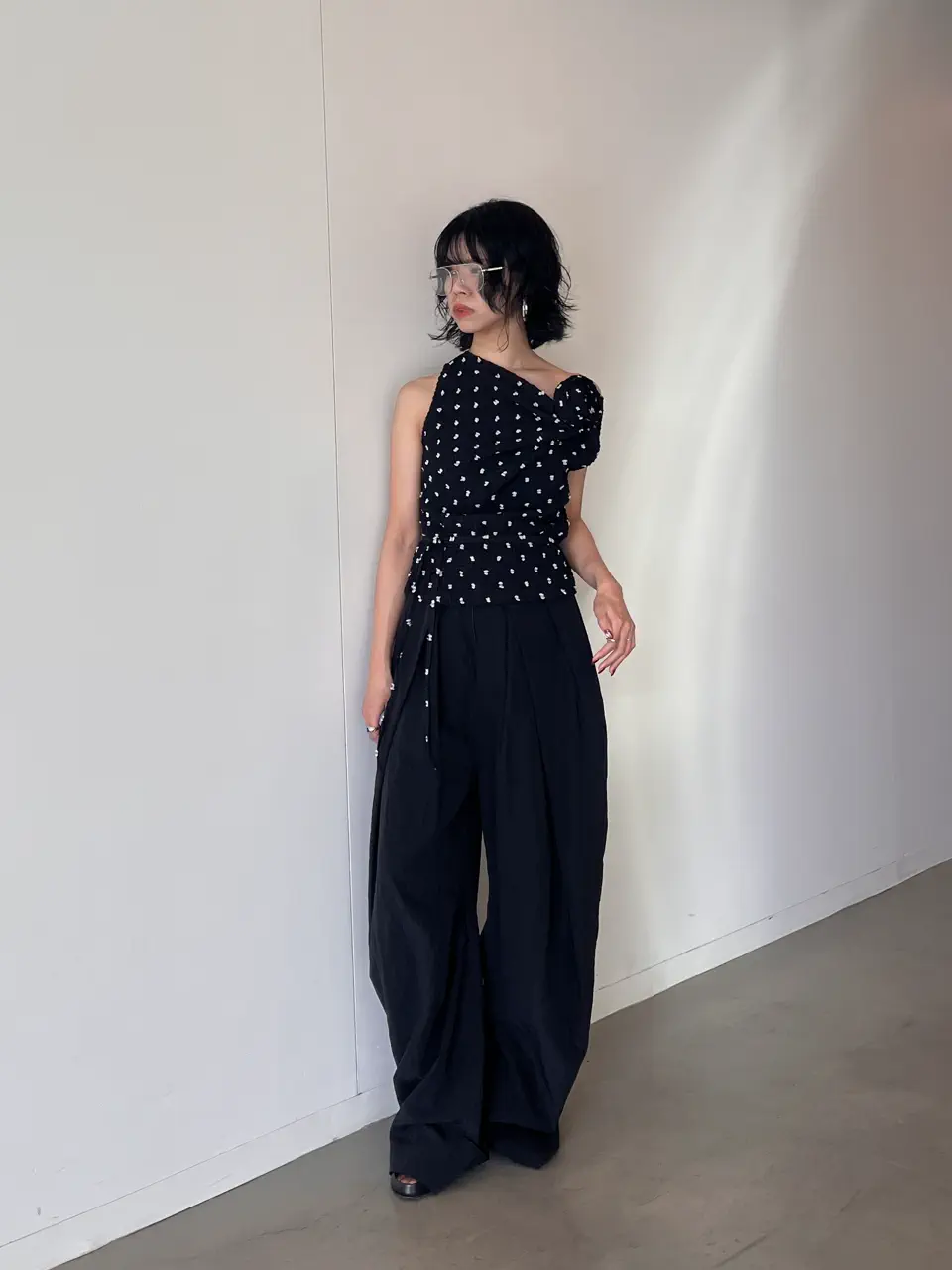 T*M様 チャメロップス・フミリス・セリフェラ NO.２ Rose Motif Ripple Top