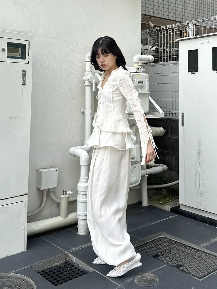 Peplum Balloon Pants