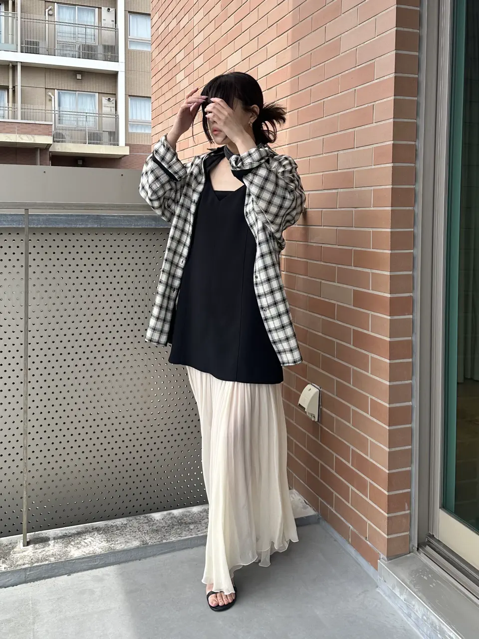 Karami Check Over Shirt