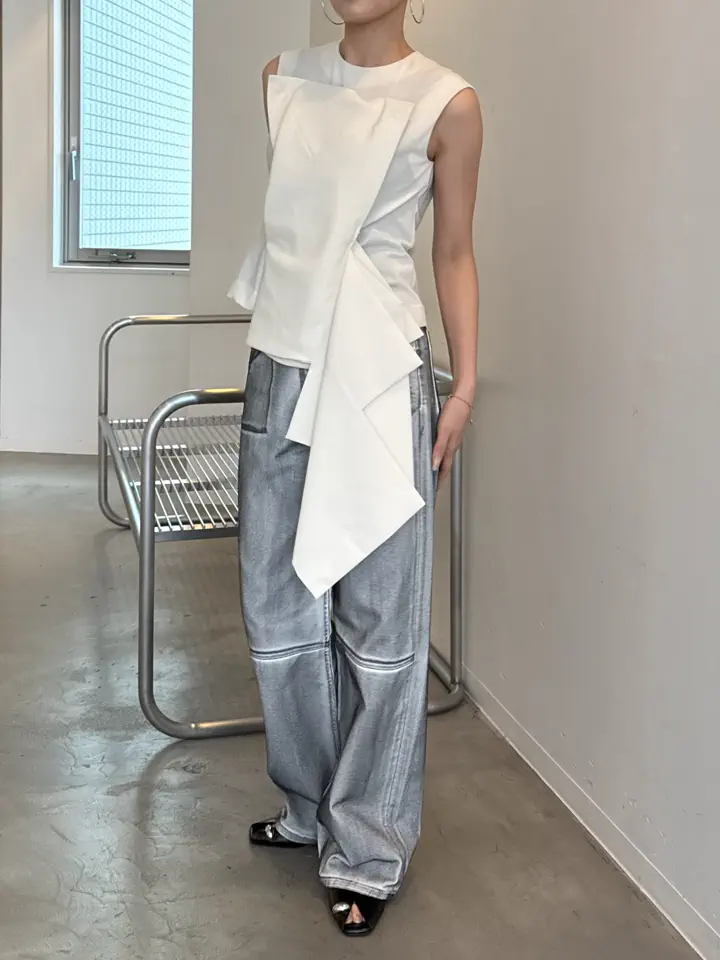 Open-Toe Metal Flat Mules - SALE