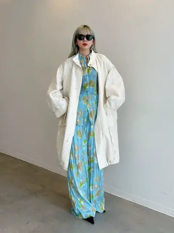 2way Floating Jacquard Spring Mods Coat