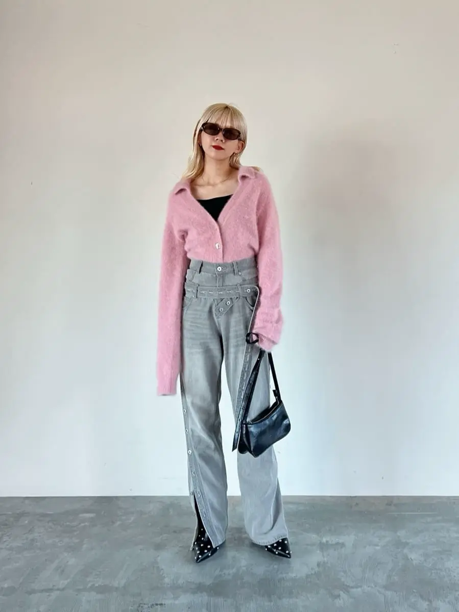 新品 メゾンスペシャル ワイド ロングブーツ シルバー グリッター 36