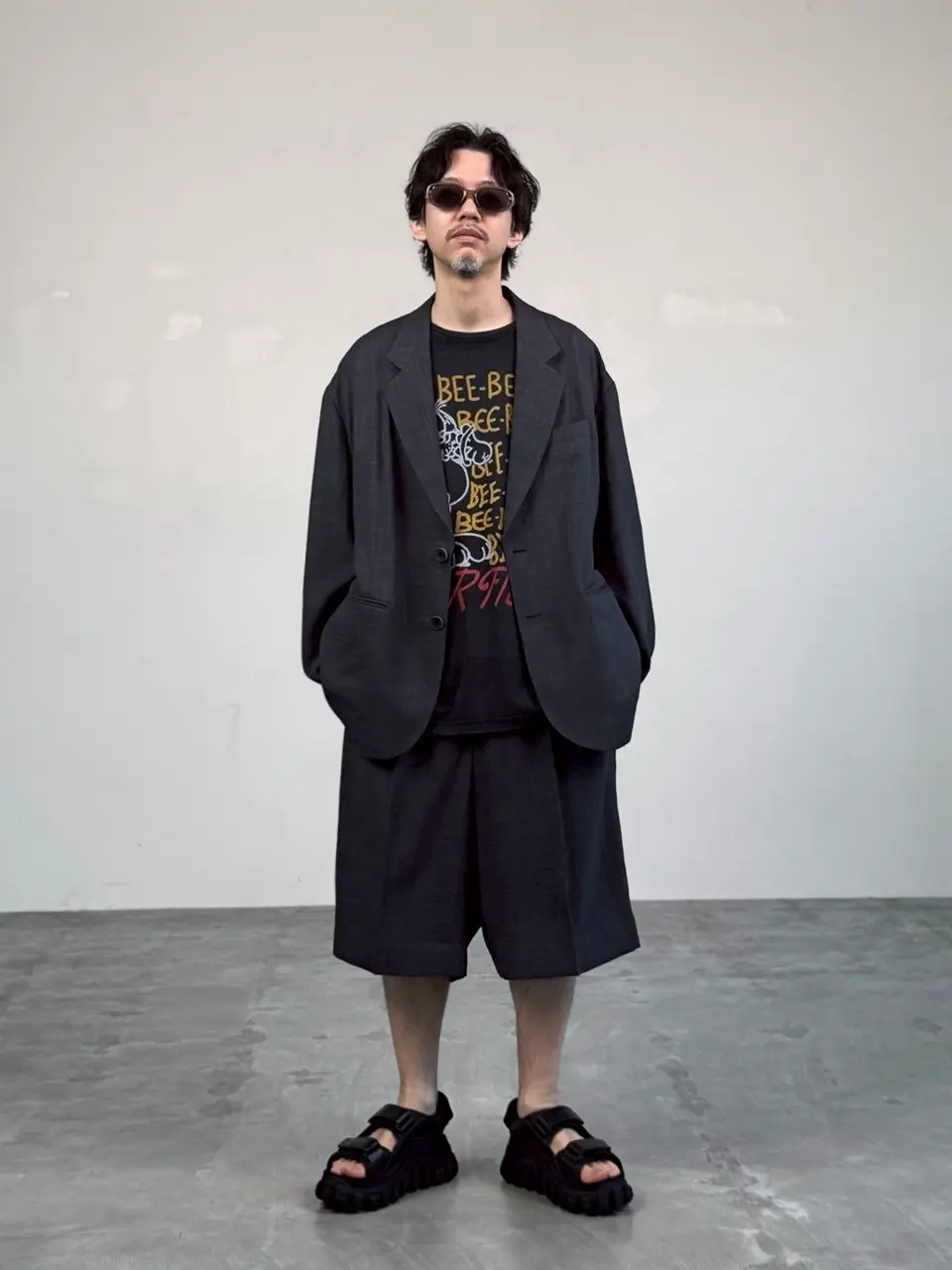 トリアセテートプライムワイドショーツ