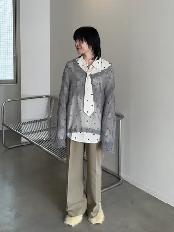 最終値下げ！タグ付き新品メゾンスペシャル SALE】Outseam Bicolor T-shirt