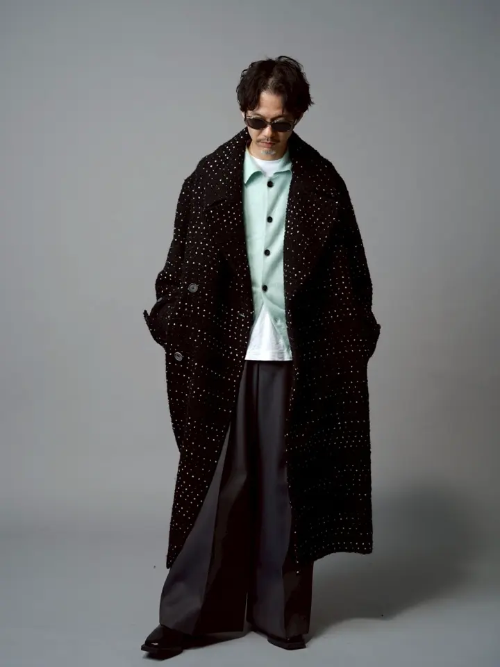 ピーナッツ 新品未使用 2025 IENA フラノジャケット 38 グレー