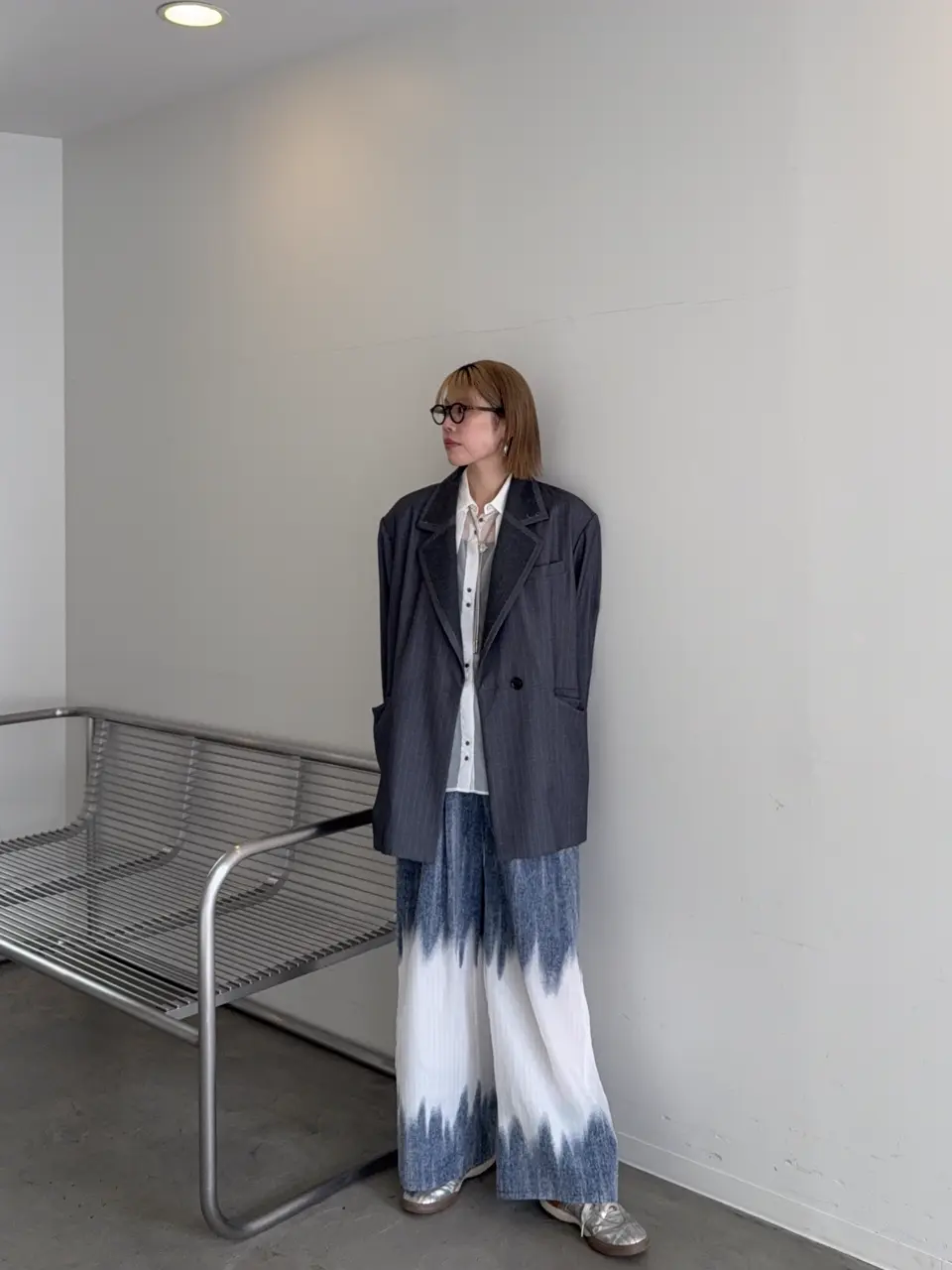 SALE】Flocky Denim Pants
