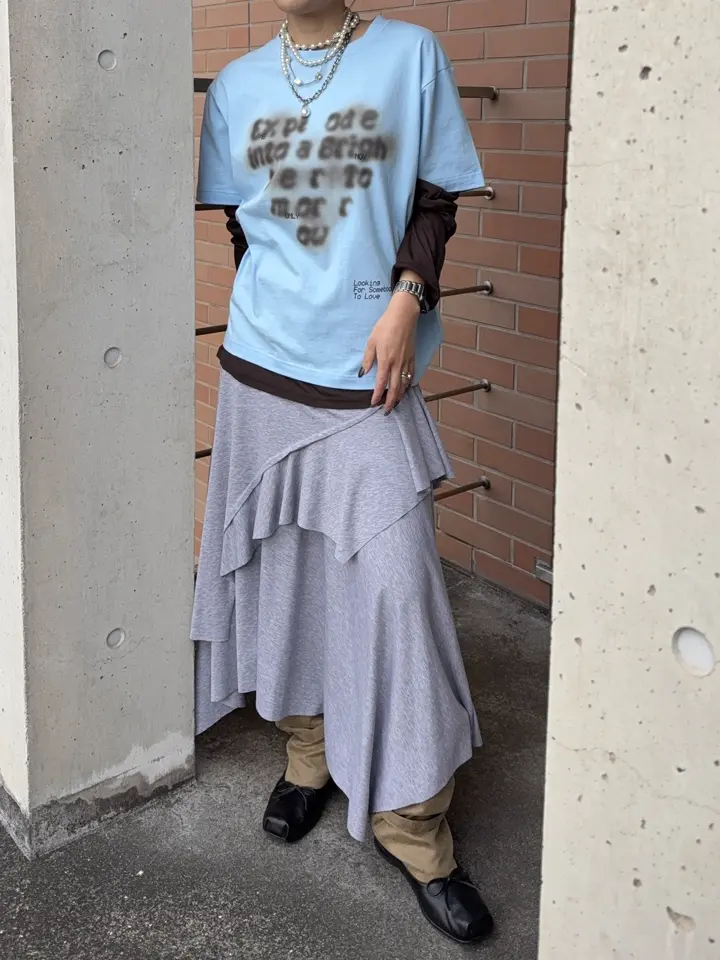 Open Heart Layered T-Shirt